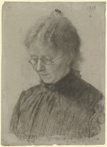 Luise Scholdererová čtoucí od Otto Scholderer