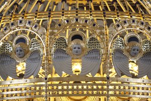 Kostel Angel Am Steinhof (kostel Leopld), Vídeň, Rakousko (foto) od Otto Wagner