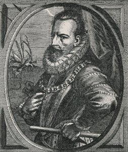 Portrét kondotiéra Alexandra (Alessandra) Farnese, vévody z Parmy, guvernéra Nízkých zemí (1545-1592), podle Otto van Veena (1556-1629) (rytina) od Otto van Veen