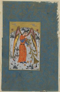 Anděl Israfil, kolem 1580-90 od Ottoman School