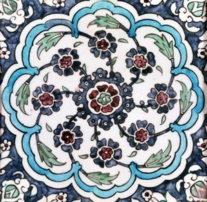 Dlaždice (fritware) od Ottoman School
