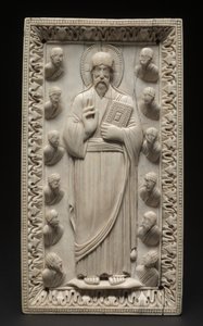 Kristova mise k apoštolům, cca 970-980 od Ottonian