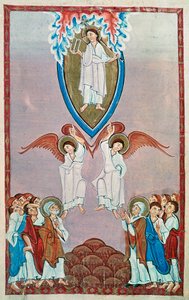 Ms 91 f.96 Nanebevstoupení od Ottonian