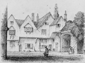 Cheney Court Winchester, kolem roku 1830