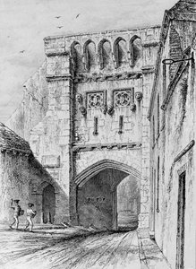 West Gate Winchester, kolem roku 1830