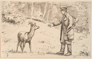 Setkání v lese od P.C. Skovgaard