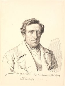 Portrét Nielse Andersena ve Forballe. od P.C. Skovgaard
