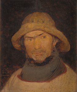 Portrét rybáře z Hornbæk od Peder Severin Krøyer