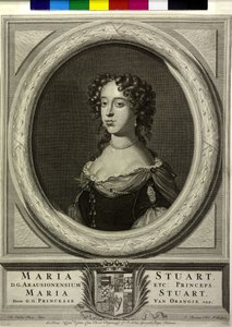 Anglická královna Marie II. od P. Bouttats