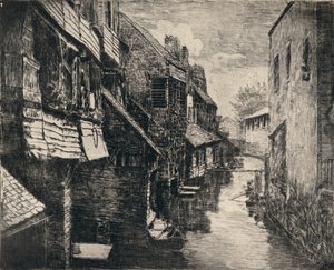 „Řeka Bievre v Gentilly“, 1915 od P Roy