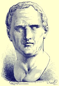 Cicero, ilustrace z „History of Rome“ od Victora Duruye, publikovaná v roce 1884 (digitálně vylepšený obrázek)