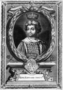 Anglický král Edward V., 1470-1483.