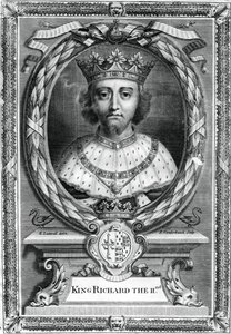 Richard II., anglický král.