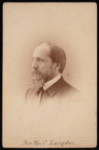 Portrét reverenda Williama Chauncy Langdona 1831-1895, cca 1881. od Pach Bros