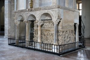 Stilichův sarkofág (mramor) od Paleo Christian