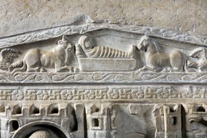 Stilichův sarkofág (mramor) od Paleo Christian
