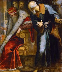 Prorok Nathan kárá krále Davida, Palma il Giovane, Jacopo, mladší