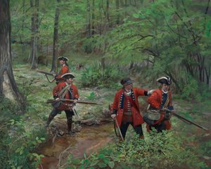 60th Regiment of Foot Royal Americans, 2013 (olej na plátně)