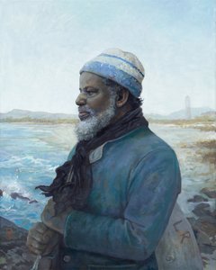 Uprchlý námořník, 2020 (olej na plátně) od Pamela Patrick White