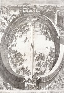 Velká skládací deska Velkého divadla, 1680 od Paolo Amato