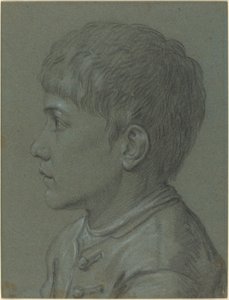 Hlava chlapce od Paolo Farinati
