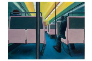 Mythologica n°11: Hades, 2025 (olej na dřevěné desce)