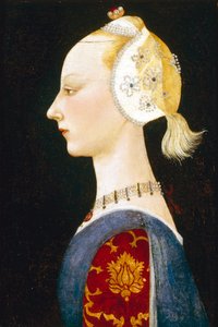 Mladá dáma módy, 1462-1465 od Paolo Uccello