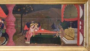 Predella o znesvěcení hostie, detail od Paolo Uccello
