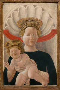 Panna Maria s dítětem od Paolo Uccello