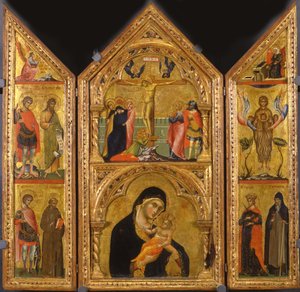 Přenosný oltář, cca 1335