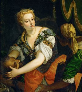 Judith s vedoucím Holofernes od Paolo Veronese