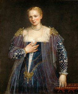 Portrét benátské ženy La Bella Nani, c. 1560.