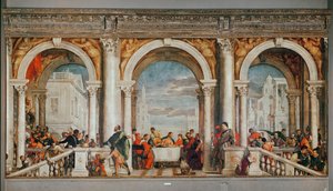 Svátek v domě Levi od Paolo Veronese
