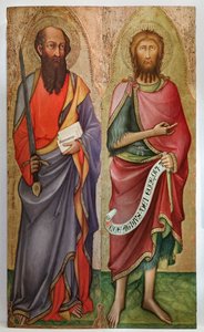 Svatý Pavel a svatý Jan Křtitel (obraz) od Paolo di Giovanni Fei