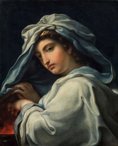Alegorie zimy (olej na plátně) od Paolo di Matteis