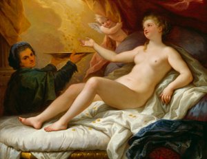 Danae, kolem 1705 (olej na plátně upevněném na masonitu)