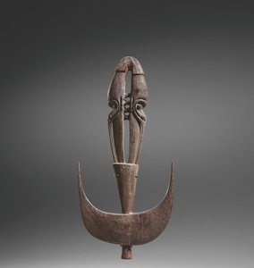 Závěsný hák (Samban), Iatmul, Middle Sepik, Papua, Nová Guinea (dřevo) od Papua New Guinean