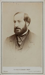 Portrét Emile Augier 1820-1889.