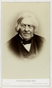 Portrét Julese Micheleta 1798-1874, c. 1870.