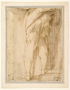 Studie pro nohy svatého Jana Křtitele od Parmigianino