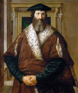 Portrét muže Malatesta Baglione, kolem roku 1535 od Parmigianino