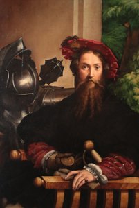 Portrét Galeazza Sanvitaleho od Parmigianino
