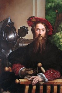 Portrét Galeazza Sanvitaleho od Parmigianino