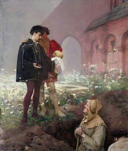 Hamlet a hrobník, 1883