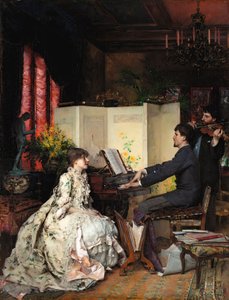 Duet, 1883. od Pascal Adolphe Jean Dagnan Bouveret
