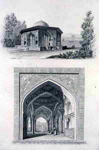 Kiosque v Golestan Qajar Palace 
