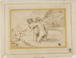 Salmacis a Hermafrodit od Pasquale de