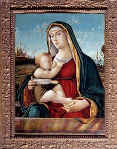 Madonna del Latte (malba, cca 1496-1504) od Pasqualina da Venezia