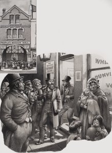 Armáda spásy (kvaš na papíře)