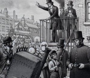 William Booth káže pod širým nebem